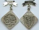 Deutsche Demokratische Republik Sachsen Medaille Abzeichen GY1190 - 750 Jahre Stadt Dresden - Kultur und Kunst baut wieder auf DDR -