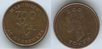 Vereinigten Staaten von Amerika Zoo Token - Medaille M#8163 - Nashville Zoo at Grassmere Tennessee - Giraffe USA -