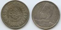 Ägypten 10 Piastres (10 Qirsh) Silber H0010 - King Farouk I. 1936-1952 Egypt -