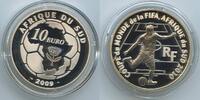 Frankreich France 10 Euro Silber G3063 - Fußball Weltmeisterschaft Südafrika World Cup Soccer 2010 South Africa -