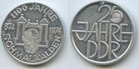 Deutsche Demokratische Republik Medaille PA807 - 25 Jahre DDR - 1100 Jahre Schmalkalden 874-1974 -