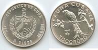 5 Pesos Silber 1981 Kuba Cuba M#3433 - Cuban Fauna - Kubatrogon - Cuban Trogon Unzirkuiert
