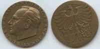 Österreich Bronzemedaille PA920 - Auf den 70. Geburtstag Bundespräsident Franz Jonas 1965-1974 -