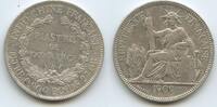 Französisch Indochina 1 Piastre Silber M#2022 - French Indochina -