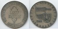Bronzemedaille versilbert 1963 Österreich Tirol M#0130 - Öst. Bundesschiessen Innsbruck - 600 Jahre bei Österreich Erstblättchen Vorzüglich