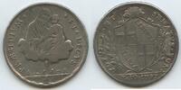 Italien Bologna Scudi zu 10 Paoli Silber M#1029 - Republic of Bologna Italian states - Revolutionary coinage Italy -