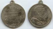 Deutsches Reich Kaiserreich Preussen Erinnerungsmedaille versilbert GY535 - Lerne leiden ohne zu klagen - Kaiser Friedrich III. 1831-1888 -