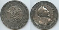 Österreich Große Bronzemedaille versilbert M1076 - Jahrhundertfeier des evangelischen Gustav Adolf Vereines in Österreich -