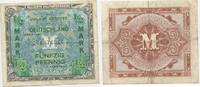 Deutschland Alliierte Besatzung 1/2 Mark Banknote (50 Pfennig) GB450 - Britische Zone - Germany Allied Military Mark Alliierten Militärbehörde -