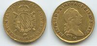 Italien Österreich Mailand ½ Sovrano Gold M#5481 - Josef II. 1765-1790 Duchy of Milan Italian States -