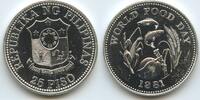 Philippinen 25 Piso Silber GS1285 - FAO World Food Day, Fische, Ähren Philippines -