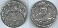 Vereinigten Staaten von Amerika USA Louisiana Mardi Gras Token PA550 - New Orleans - Krewe of Iris - The world is yours happy landing -