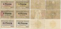 Deutsches Reich Schlesien 1, 2, 5, 10, 25, 50 Pfennig Gutscheine Lot GB168 - Neuhammer Gefangenlager - PoW Camp Bank Paper Money -