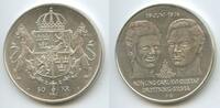 Schweden 50 Kronor Silber GS459 - Wedding of King Carl XVI Gustaf and Queen Silvia Sweden -