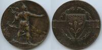 Österreich Wien Bronzemedaille M#0166 - 25 Jahre Deutscher Schulverein 1880-1905 -