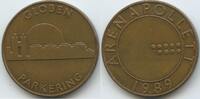 Schweden Stockholm Wertmarke Jeton Token G16042 - Globen parkerings pollett Sweden -