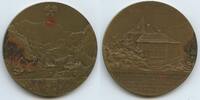 Große Bronzemedaille 1311 - 1911 Österreich Kaiserreich GY298 - 600 jährige Jubiläum des Salzabbaues in Hallstadt Sehr schön, fleckig, Kratzer