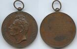 Frankreich Bronzemedaille M#0330 - Comte Monier De La Sizeranne 1797-1878 -