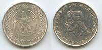 Deutsches Reich 2 Reichsmark Silber 1934 F Stuttgart S0520 - RAR 175. Geburtstag Friedrich von Schiller Vorzüglich