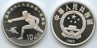 10 Yuan Silber 1993 China PA202 - 100th Anniversary of the Summer Olympics 1996 Polierte Platte