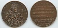 Deutschland Bundesrepublik Hessen Bronzemedaille PA994 - 1200 Jahre Bad Homburg v. d. Höhe - Landgraf Friedrich II. -