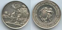 Taufmedaille - Tauftaler in Silber nd um 1900 Österreich Wien M3732 - Auf die heilige Taufe - Taufe von Jesus im Jordan von L. Zimpel Vorzüglich