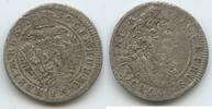 RDR Österreich Böhmen 3 Kreuzer (Groschen) Silber M#7058 - Joseph I. 1705-1711 Austria Bohemia Prague -