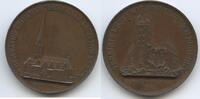 Deutschland Hamburg Bronzemedaille M#7423 - Brand der St.Petri-Kirche 7.Mai 1842 -