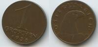 Österreich 1 Groschen G4118 - Adler RARES JAHR 1.Republik Austria -