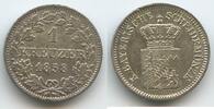 Bayern Königreich 1 Kreuzer Silber G14276 - Maximilian II. Joseph 1848-1864 -