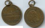 Deutsches Reich Kaiserreich Bronzemedaille tragbar G11045 - Friedrichskron Potsdam Friedrich Deutscher Kaiser König von Preussen -