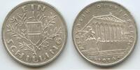 Österreich 1 Schilling Silber H0238 - 1.Republik 1918-1938 -