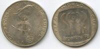 Argentinien Bronzemedaille versilbert M#2067 - Argentina´78 FIFA World Cup - Campeonato Mundial de Futbol -