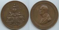 Österreich Kaiserreich Wien Große Bronzemedaille M#0366 Johann Kempen Freiherr v. Fichtenstamm, Gendamerie und Militärgouverneur -