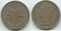 Belgisch Kongo 50 Centimes G1284 - Des Belges Albert I. Belgian Congo -