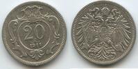 Österreich Kaiserreich 20 Heller G14997 - Franz Joseph I. 1848-1916 Austria -