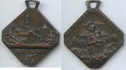 Italien Kupfermedaille M#5595 - Asiago - Madonna della Montagna -