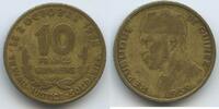 Guinea Republik 10 Francs Guinéens 1959 G11742 - Work-Justice-Solidarity 2. Oktober 1958 Schön