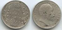Indien Britisch 2 Annas Silber H1500 - King Edward VII. 1901-1910 British India -
