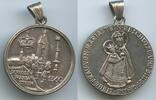 Österreich Tirol Kufstein Silbermedaille tragbar M1058 - Schloss Mariastein 1360 - Madonna mit Kind -