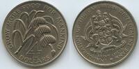 Saint Lucia 4 Dollars G0699 - F.A.O. Elizabeth II. Karibik Zuckerrohr & Bananen FAO -