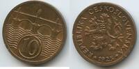 Tschechoslowakei 10 Haleru (10 Haléřů) G0555 - Czechoslovakia Czechoslovak Republic -