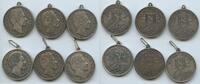 Bayern Medaille Lot 6 Stück GN1230 - König Ludwig II. von Bayern 1845-1886 -
