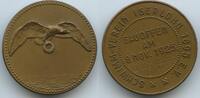 Deutsches Reich Weimar Preismedaille Sportmedaille Adler PA717 - Schwimmverein Iserlohn - Gauoffen am 8.Nov. 1925 mit Gravur -