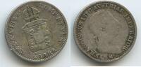 Italien Lombardei Venetien ¼ Lira Silber M#6769 - Italian States Lombardy-Venetia Milano Franz II. 1792-1835 Österreich -
