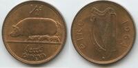 Irland Half Penny (½ Pingin) G7783 - Sow standing left with five Piglets Ireland -