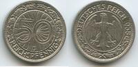 50 Reichspfennig 1938 J Hamburg Deutsches Reich Weimar G10088 - SEHR RAR Germany Weimar Republic Sehr Schön - Vorzüglich
