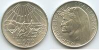 Italien 500 Lire Silber M#7594 - Birth of Dante Alighieri Italy -