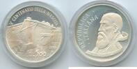 Italien Republik Italy 500 Lire Silber G7643 - 500th Anniversary - Birth of Tiziano Vecellio -