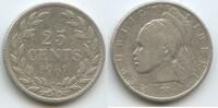 Liberia 25 Cents Silber H1487 - Republic Of Liberia -